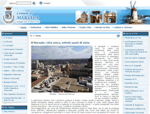 Tablet Screenshot of comune.marsala.tp.it